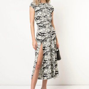 Reformation Gavin Dress in "LA print"